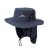 Sunmaster Cotton twill hat comes with a practical foldaway flap
