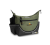 Insulated crib bag canvas (green)